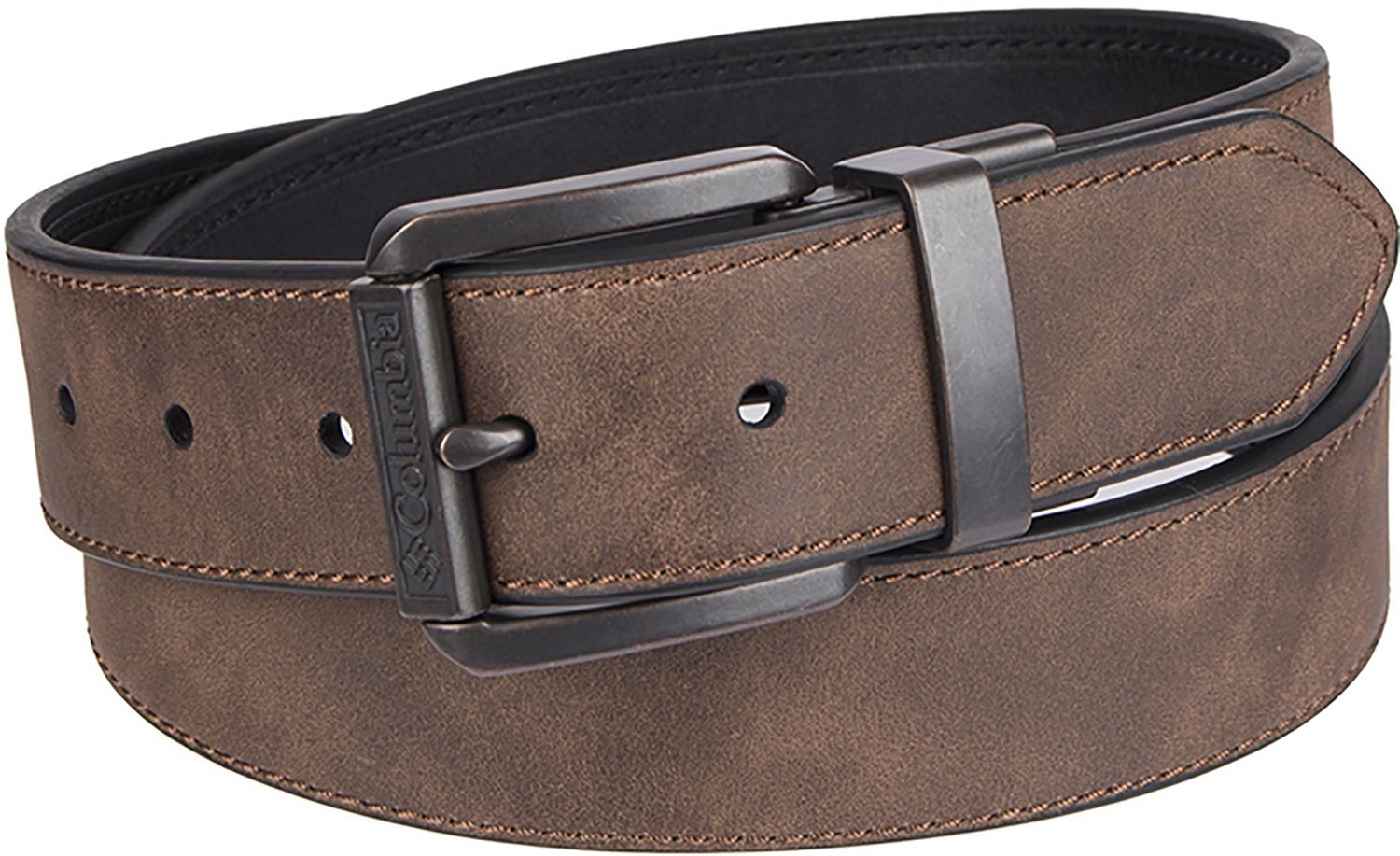 Columbia Sportswear Men's 38mm Center Stitch Reversible Belt                                                                     - view number 4