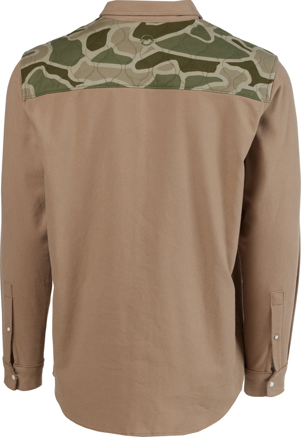 Magellan Outdoors Men's Pecos Ridge Quilted Yoke Camo Flannel ShirtJac Academy