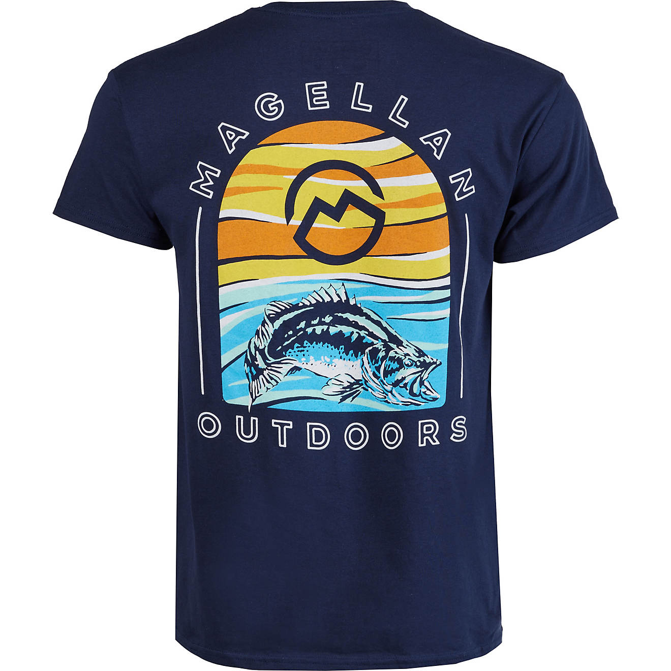 Magellan Outdoors Men's Bass Arch T-Shirt                                                                                        - view number 1
