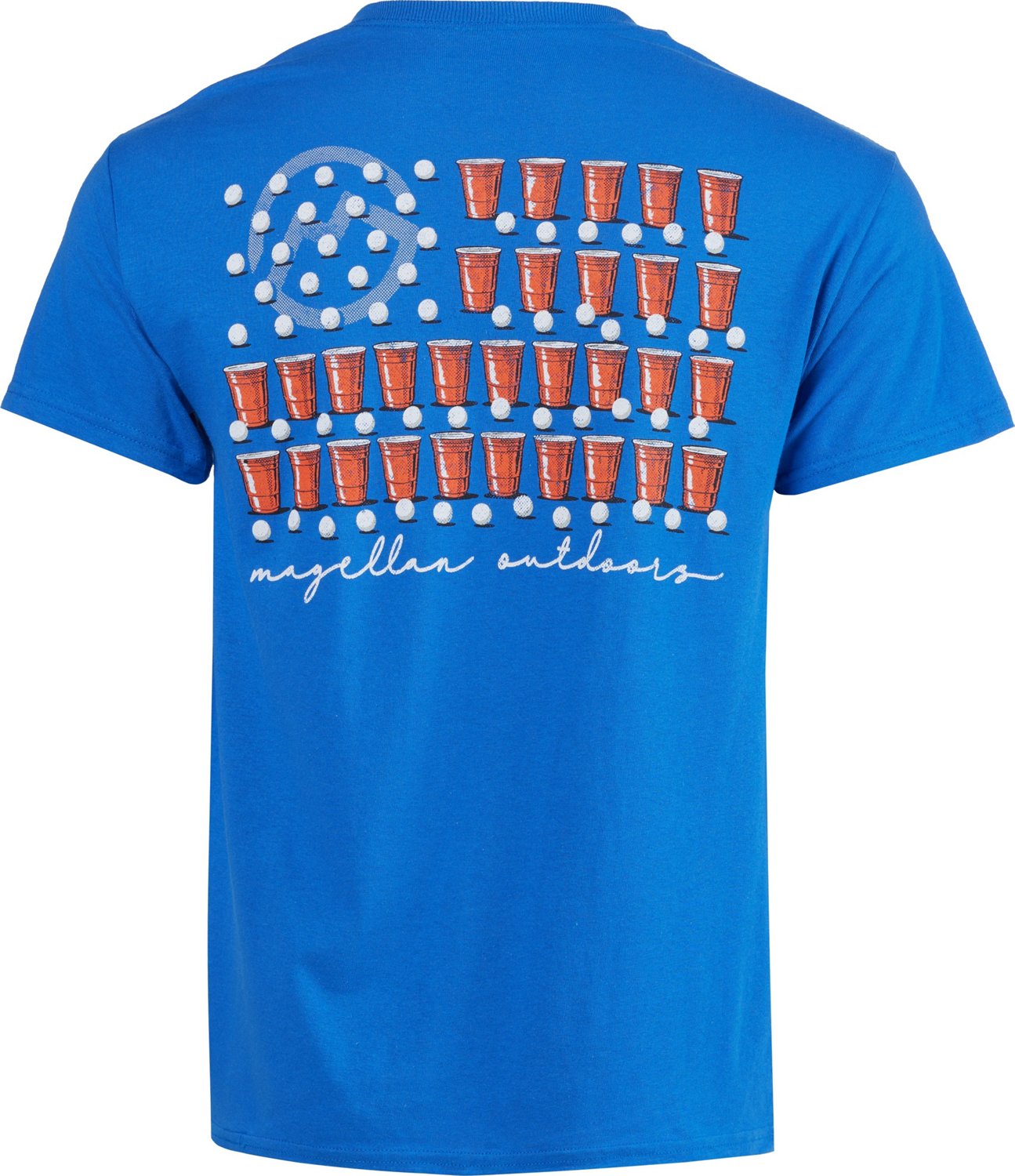 Magellan Outdoors Men's Beer Pong Flag T-shirt - view number 3