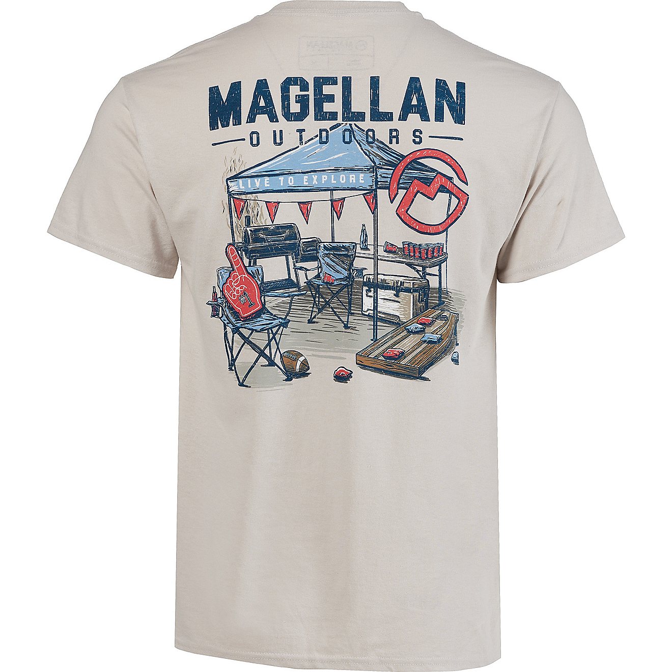 Magellan Outdoors Men's Tent BBQ T-shirt                                                                                         - view number 1