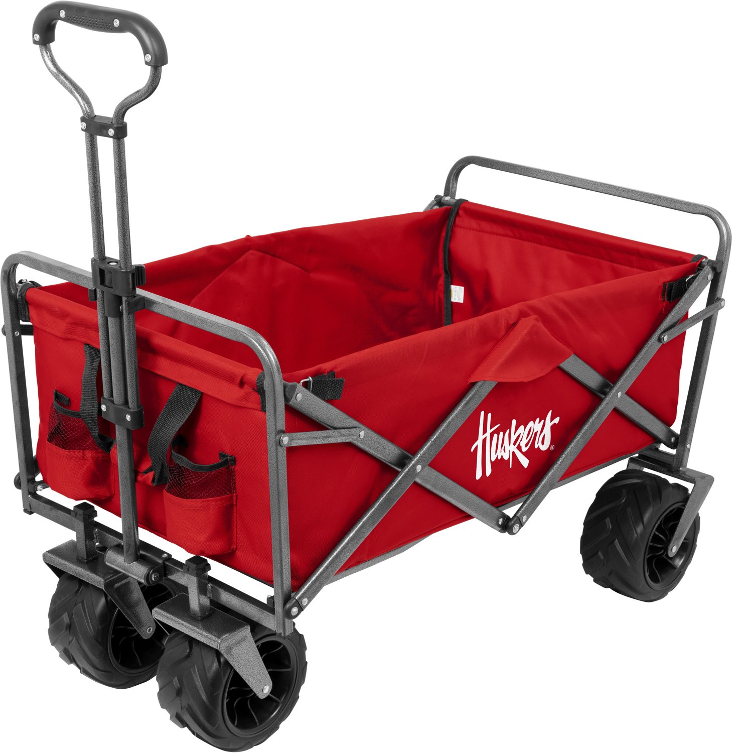 Smart Design University of Nebraska Heavy Duty Collapsible Sports Wagon