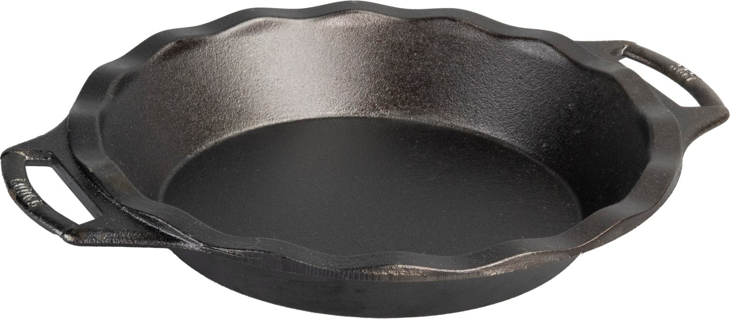 Lodge 9 in Seasoned Cast Iron Pie Pan Academy
