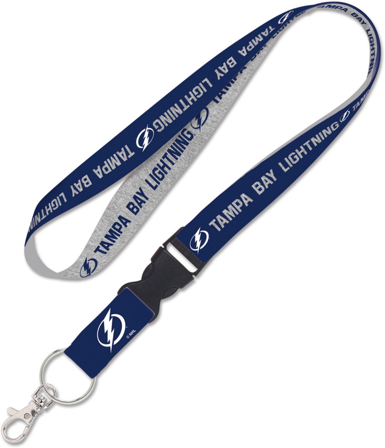 WinCraft Tampa Bay Lightning 1in Heathered Buckle Lanyard | Academy