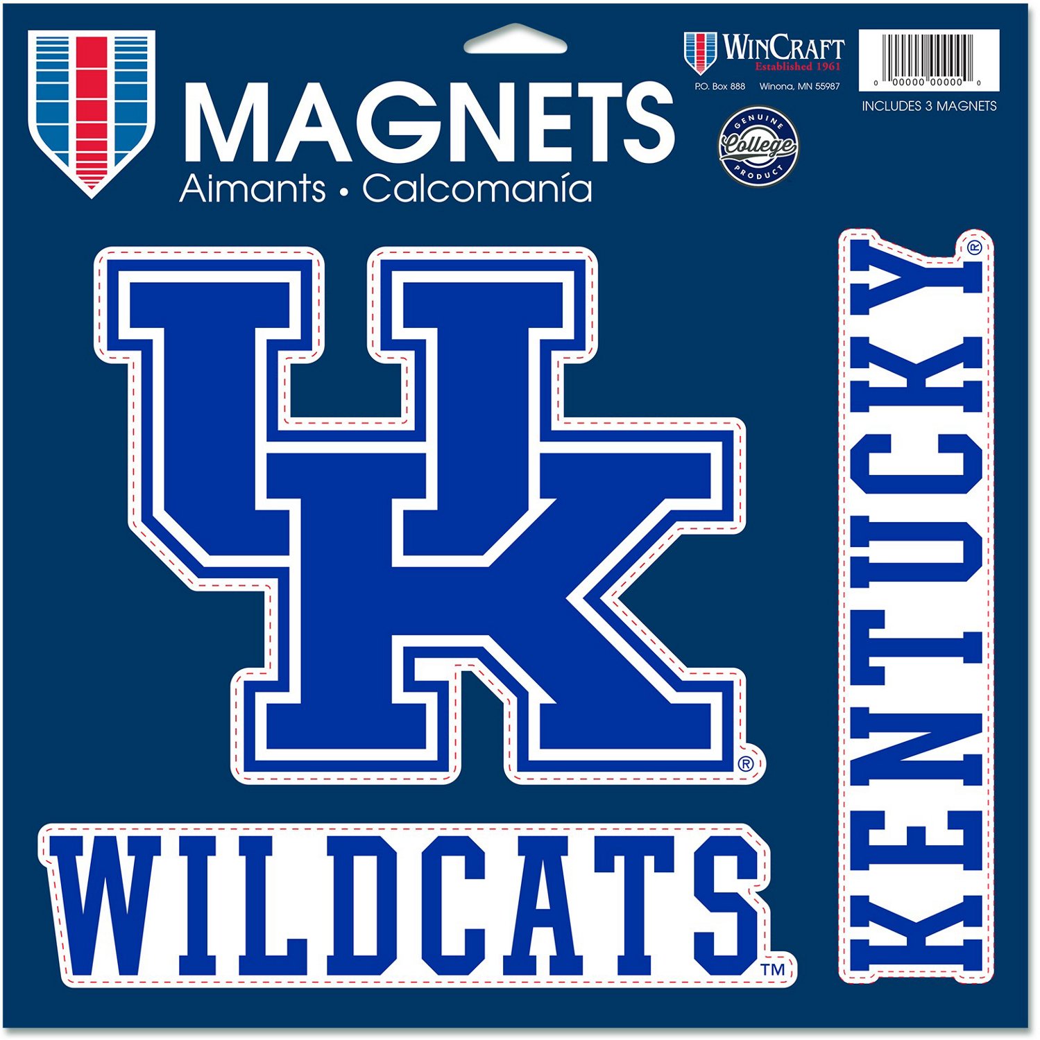 WinCraft University of Kentucky Car Magnet