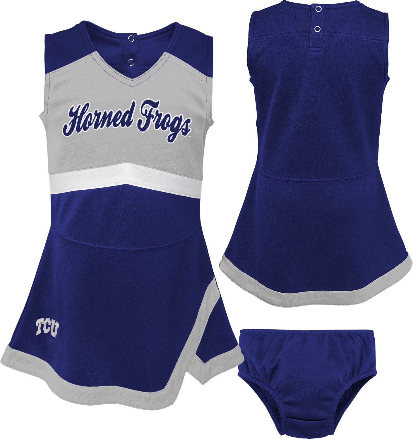 Outerstuff Toddlers' Texas Christian University Cheer Captain Dress - view number 4