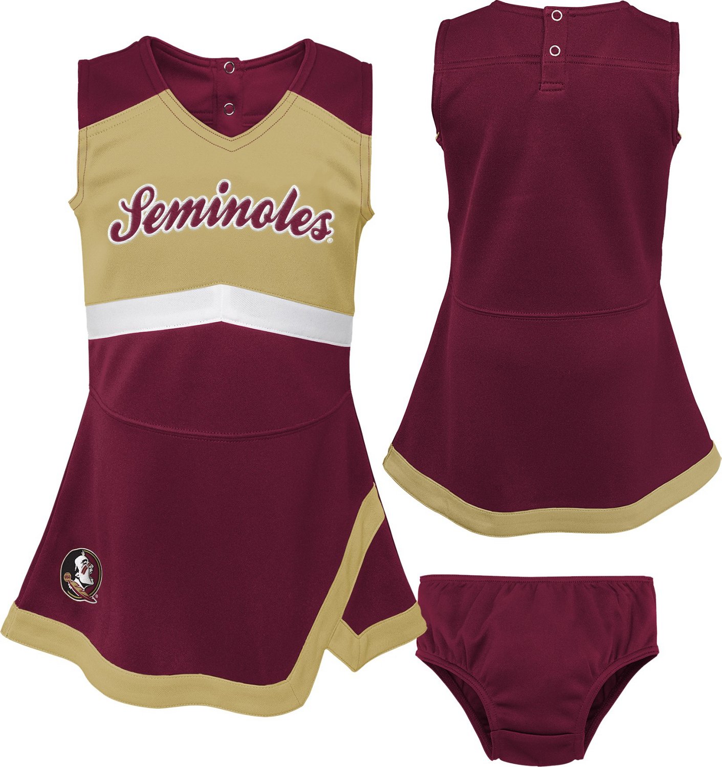 Outerstuff Toddlers' Florida State University Cheer Captain Dress