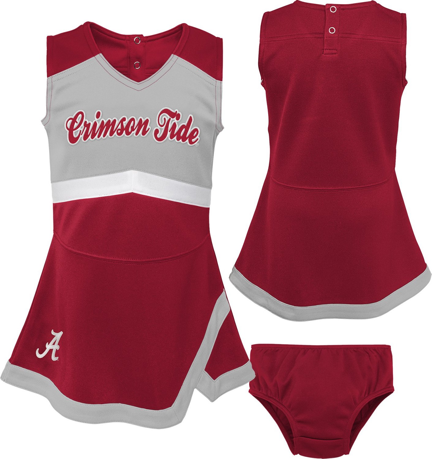 Outerstuff Toddlers' University of Alabama Cheer Captain Dress - view number 4