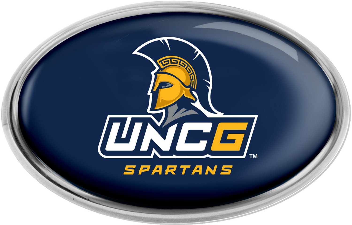 WinCraft University of East Carolina Chrome Auto Emblem - NCAA Novelty at Academy Sports
