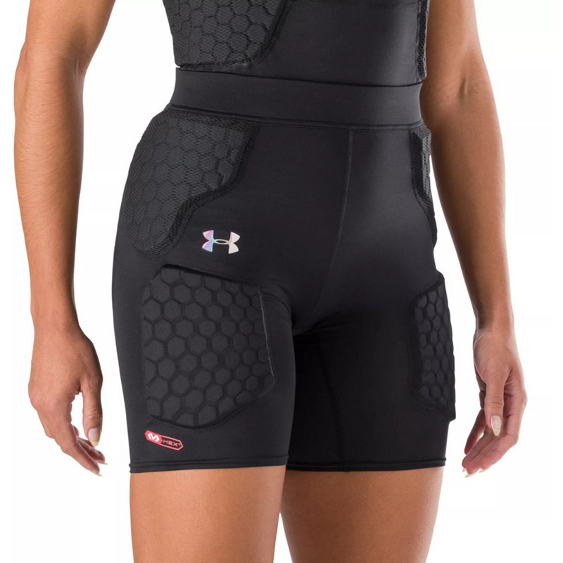 Under Armour Women's Gameday Armour 5-Pad Girdle Baselayer Black, X-Large - Football Apparel at Academy Sports