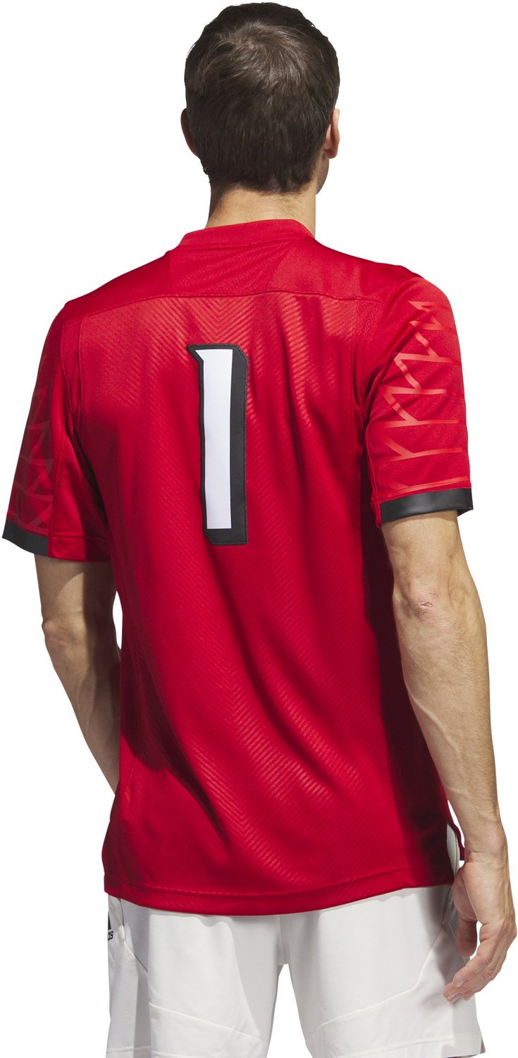 adidas Men's University of Louisville Home Premier Football Jersey - view number 2