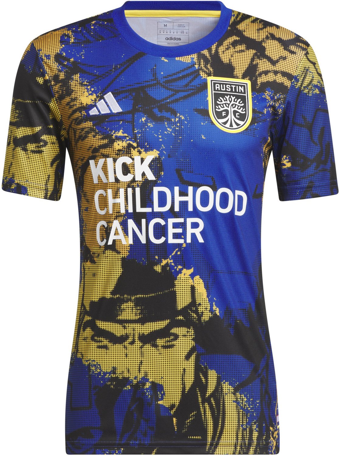 adidas Men's Austin FC '23 Kick Childhood Cancer Jersey - view number 7