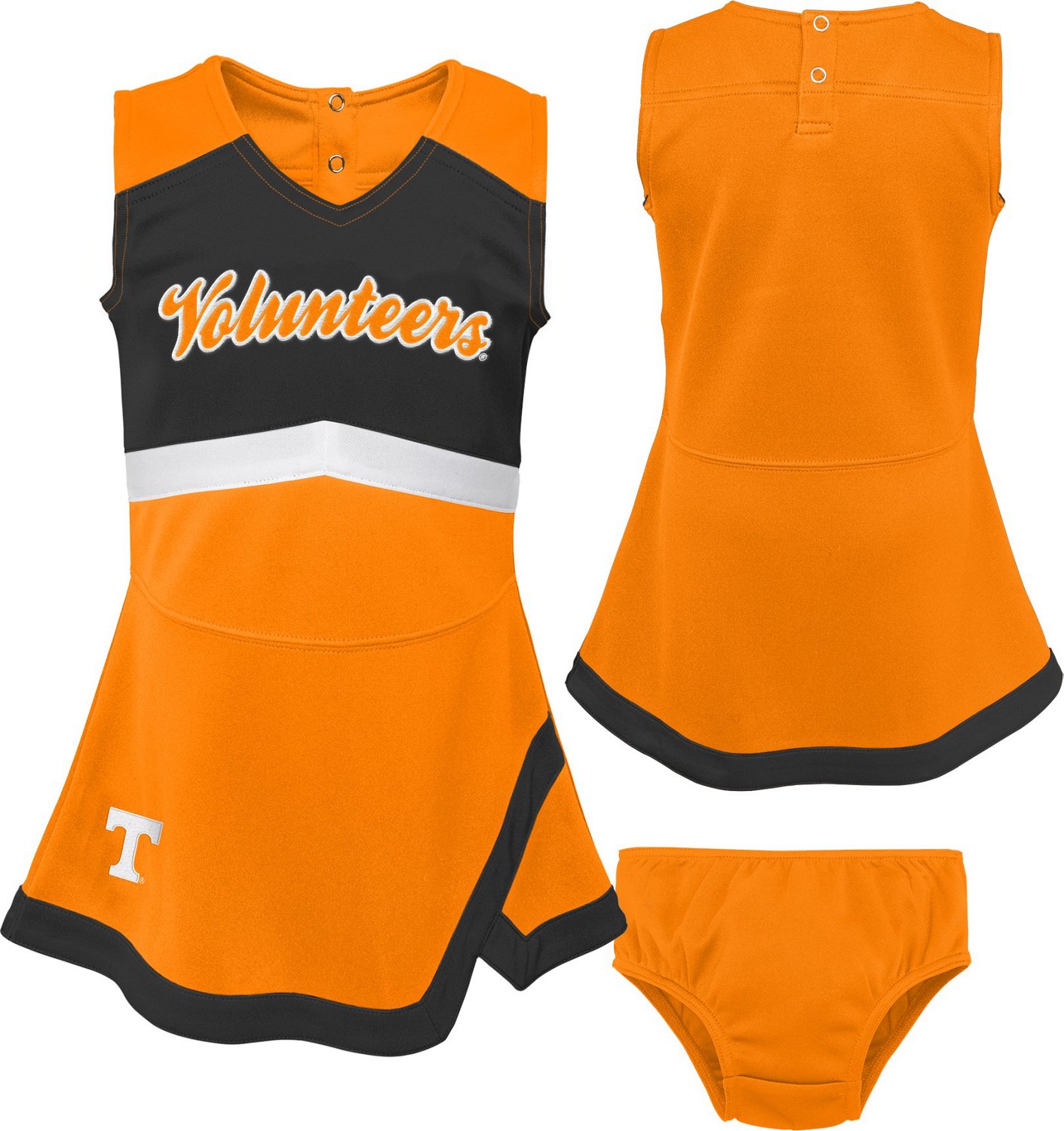 Outerstuff Toddlers' University of Tennessee Cheer Captain Dress - view number 4
