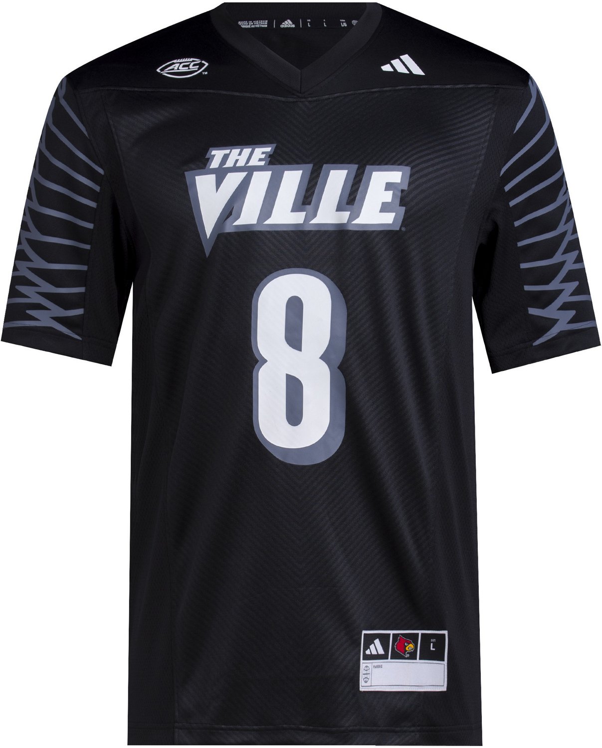 adidas Men's University of Louisville Ghost Premier T-shirt - view number 6