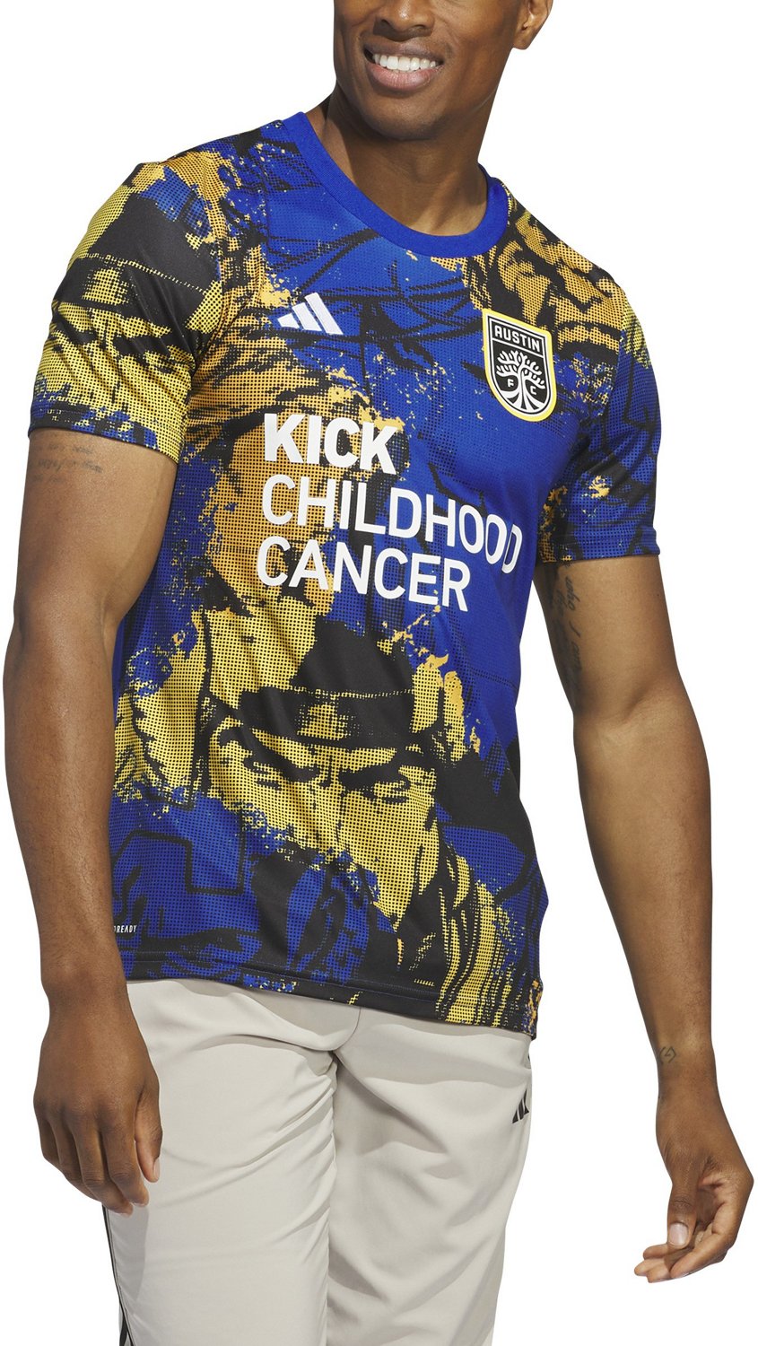 adidas Men's Austin FC '23 Kick Childhood Cancer Jersey - view number 1