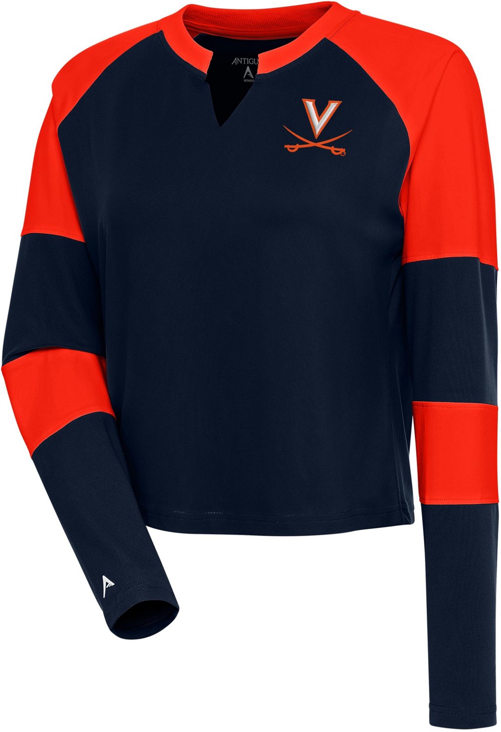 Antigua Women's University of Virginia Pepper Long Sleeve Top