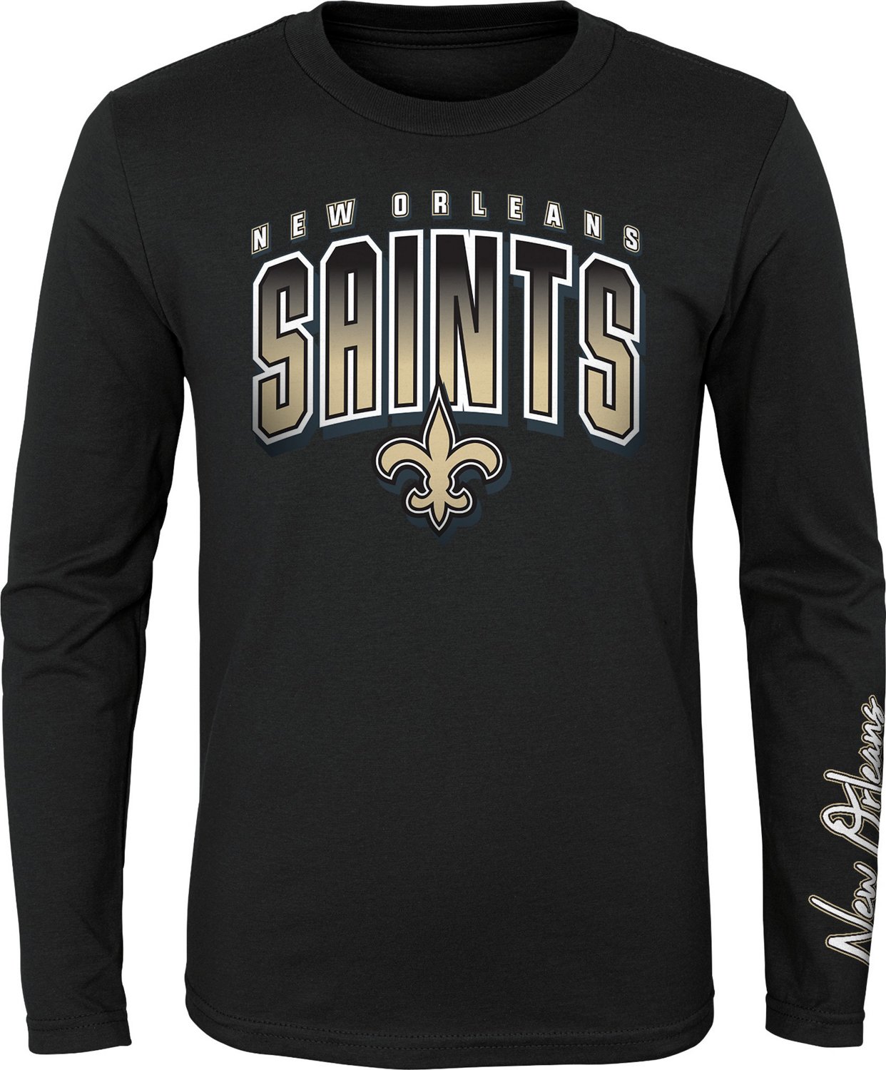 Outerstuff Boys' 8-20 New Orleans Saints Fan Fave 3-in-1 Combo T-shirt - view number 4