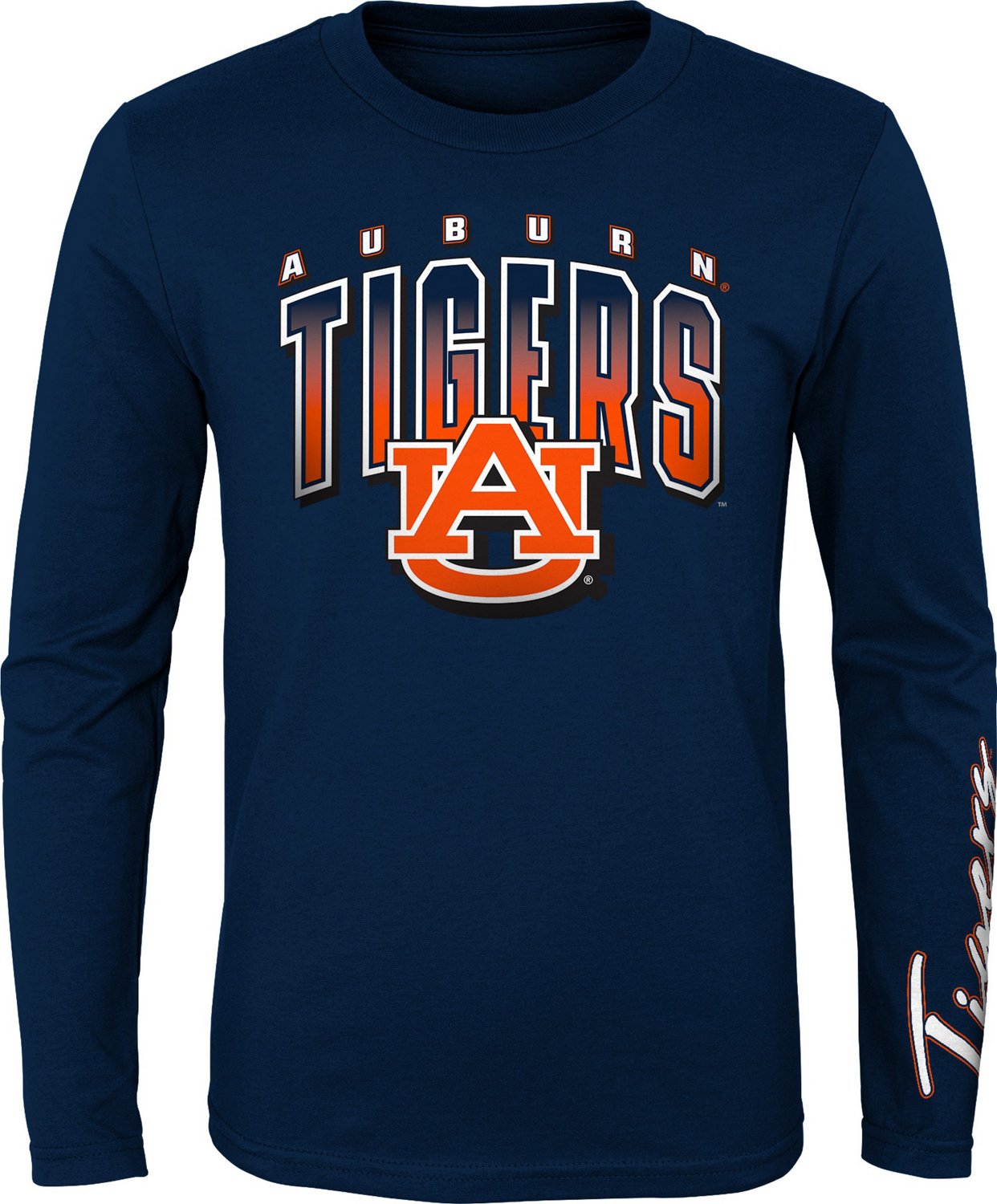 Outerstuff Youth Auburn University Fan Wave 3-in-1 T-shirt - view number 4