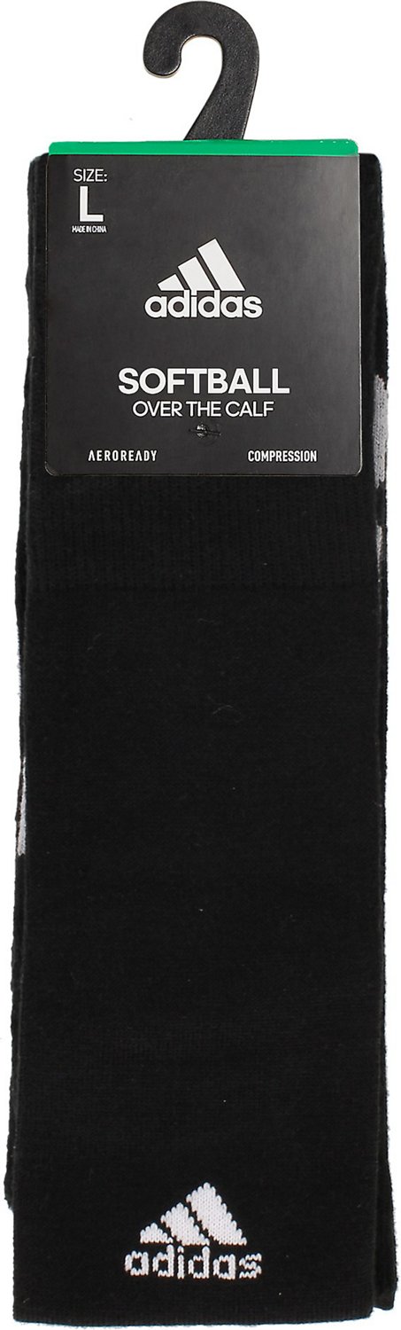 adidas Women’s Pure Hustle Softball Over-The-Calf Socks - view number 5