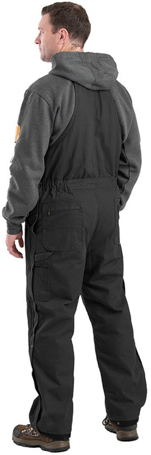 Berne Men's Original Washed Insulated Bib Overalls - view number 2