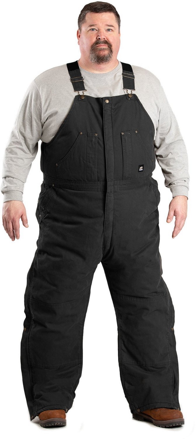 Berne Men's Original Washed Insulated Bib Overalls - view number 3