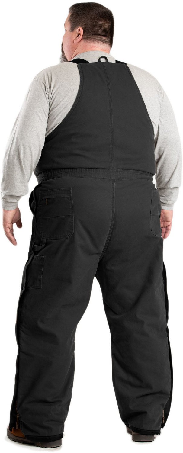 Berne Men's Original Washed Insulated Bib Overalls - view number 4
