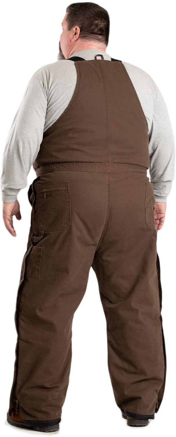 Berne Men's Original Washed Insulated Bib Overalls - view number 4