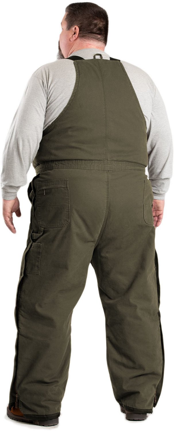Berne Men's Original Washed Insulated Bib Overalls - view number 4