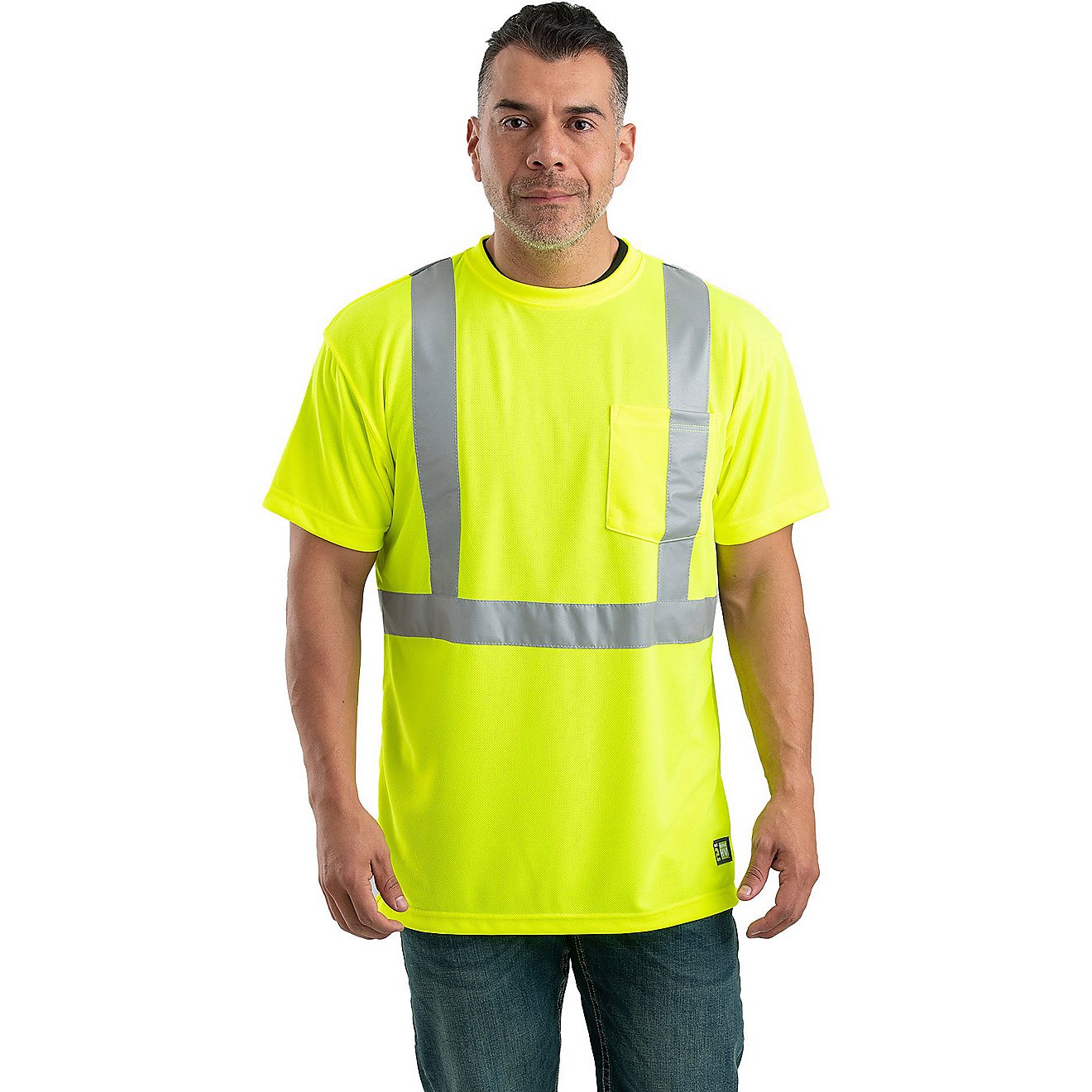 Berne Men's Hi-Visibility Performance Short Sleeve T-shirt                                                                       - view number 1