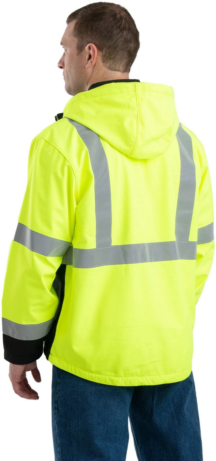 Berne Men's Hi-Visibility Softshell Jacket - view number 2