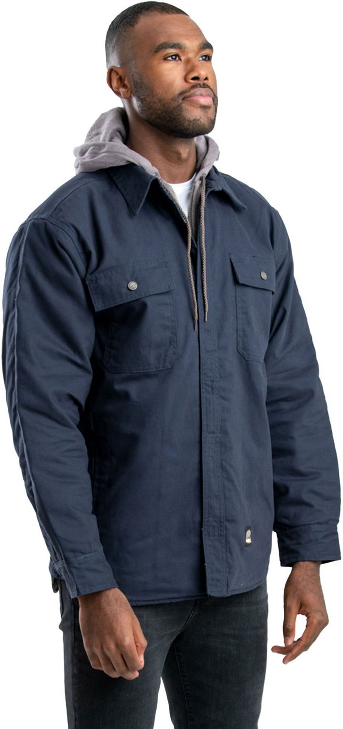 Berne Men's Hooded Shirt Jacket - view number 3