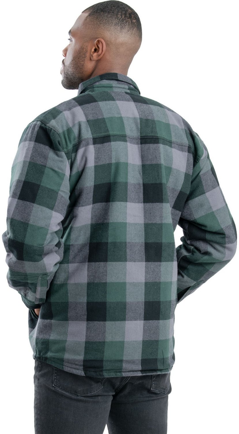 Berne Men's Flannel Shirt Jacket                                                                                                 - view number 2