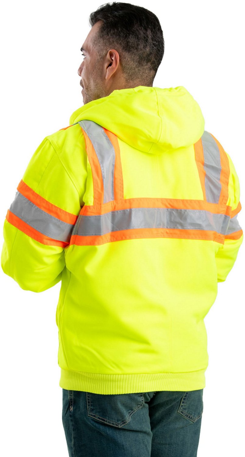 Berne Men's Hi-Visibility Hooded Active Jacket - view number 2