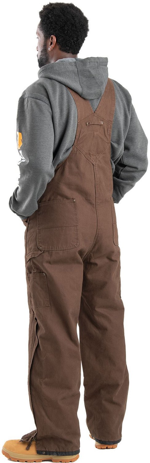 Berne Men's Traditional Washed Bib Overalls                                                                                      - view number 2