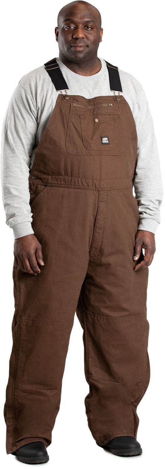Berne Men's Traditional Washed Bib Overalls - view number 4