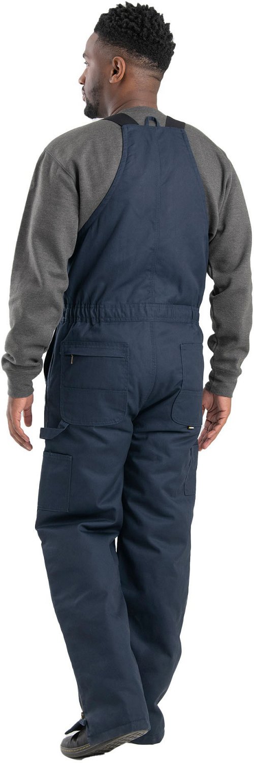 Berne Men's Deluxe Twill Insulated Bib Overalls - view number 2