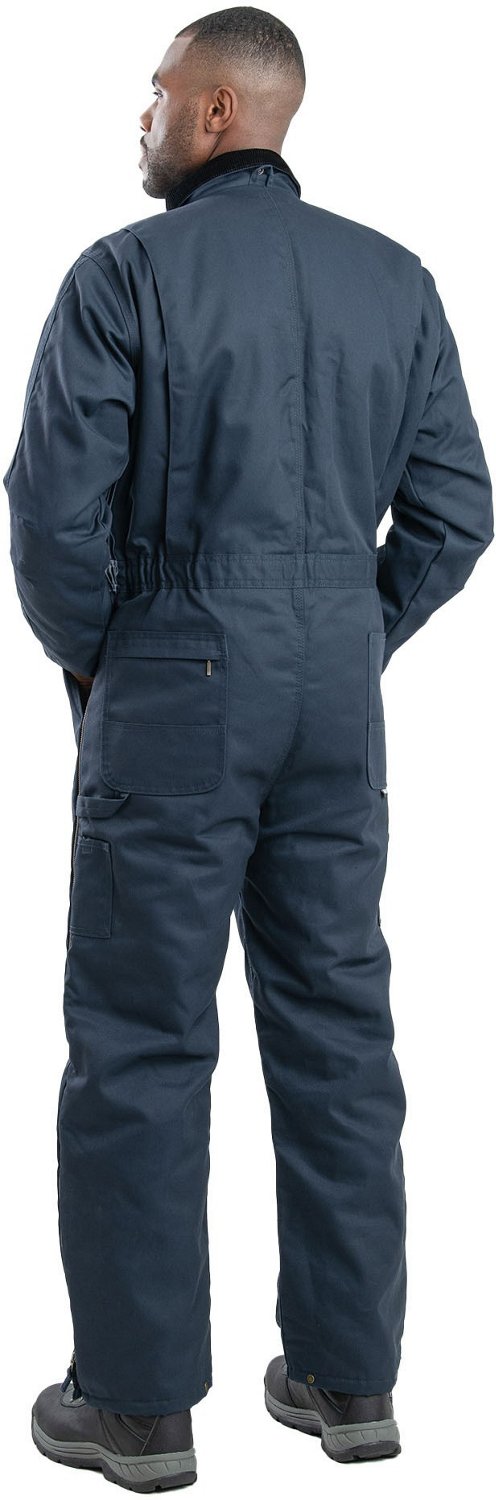 Berne Mens Deluxe Twill Insulated Coveralls Academy 4659