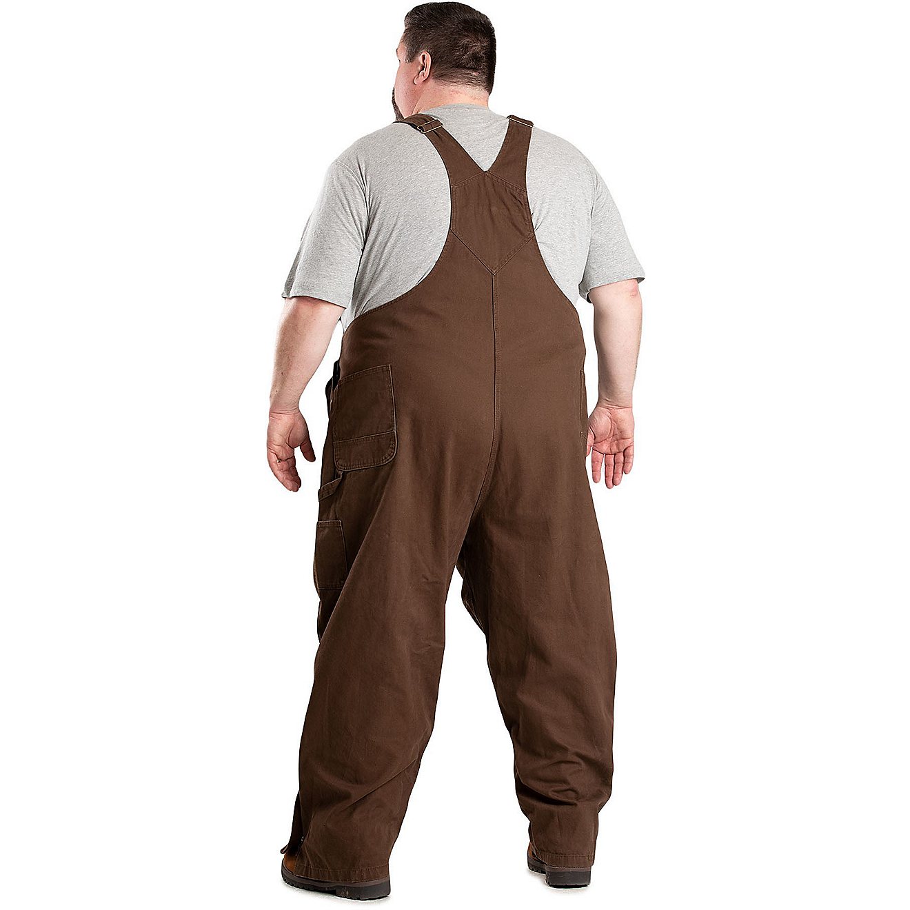 Berne Men's Unlined Washed Duck Bib Overalls                                                                                     - view number 2