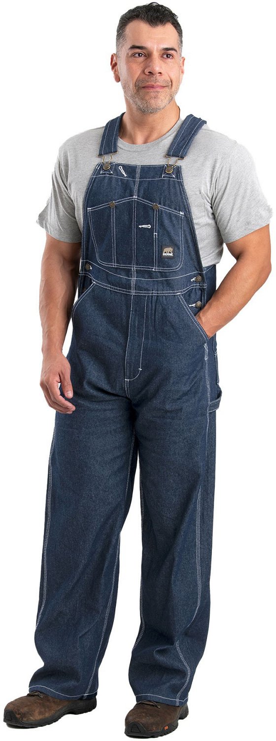 Berne Men's Original Unlined Bib Overalls - view number 3