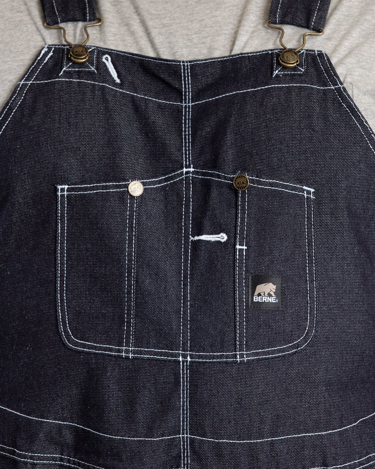 Berne Men's Original Unlined Bib Overalls - view number 6