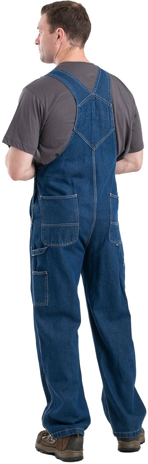 Berne Men's Original Unlined Washed Bib Overalls                                                                                 - view number 2