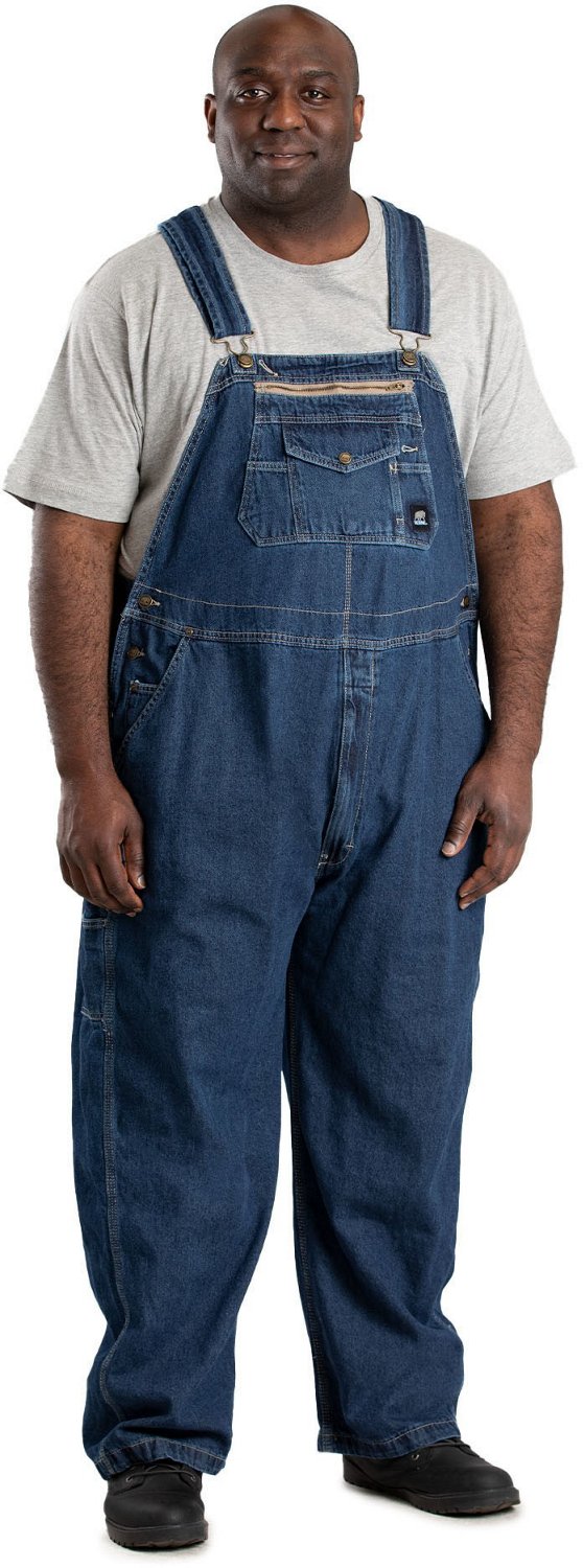 Berne Men's Original Unlined Washed Bib Overalls                                                                                 - view number 3