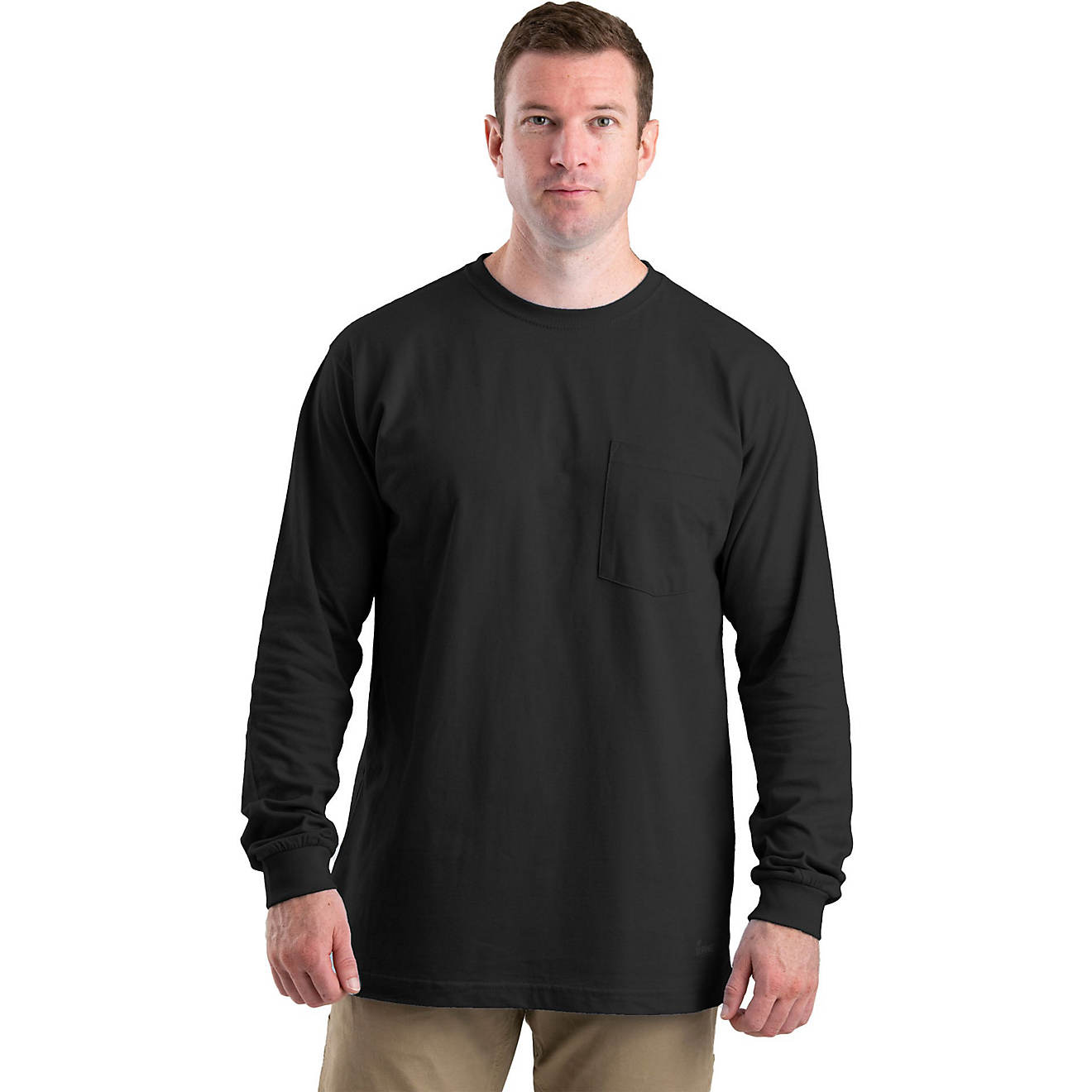 Berne Men's Heavyweight Long Sleeve Pocket T-shirt | Academy
