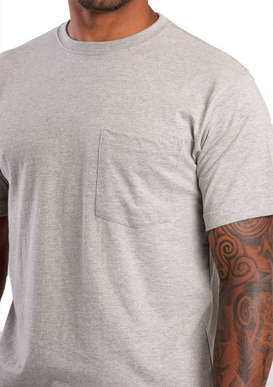 Berne Men's Heavyweight Short Sleeve Pocket T-shirt - view number 3