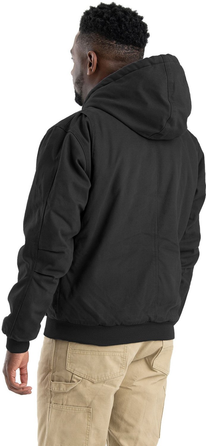 Berne Men's Highland Washed Hooded Jacket - view number 2