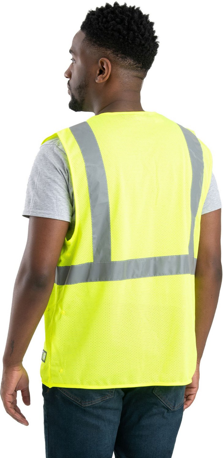 Berne Men's Hi-Visibility Economy Work Vest                                                                                      - view number 2