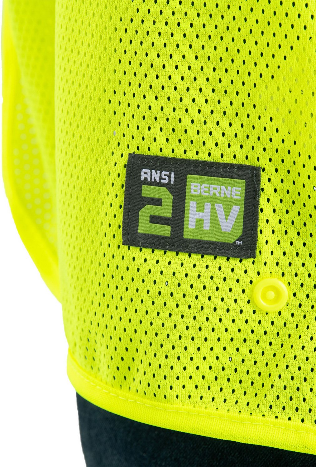 Berne Men's Hi-Visibility Economy Work Vest                                                                                      - view number 3