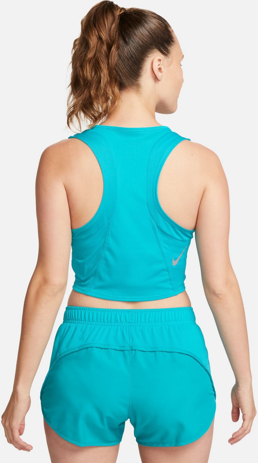 Nike Women's Dri-FIT Race Crop Tank Top - view number 2