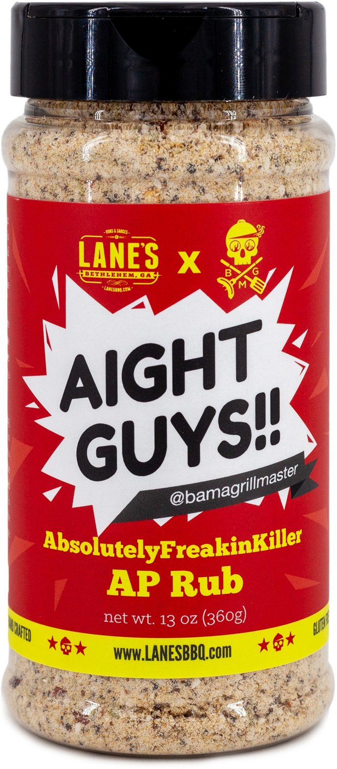 Lane's BBQ - Aight Guys! AbsolutelyFreakinKiller AP Rub #AGAFKAP