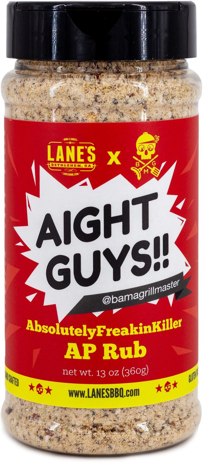 Lane's BBQ Bama's AbsolutelyFreakinKiller AP Rub 13oz Academy